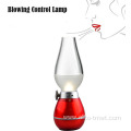Dimmable Blowing Control Retro Kerosene Night Lamp